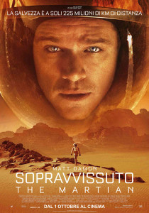 the martian locandina