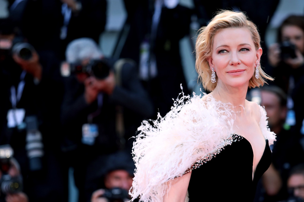 Cate Blanchett sul red carpet di "A Star is Born", a Venezia 75. (Foto di Maria Moratti/Contigo/Getty Images)